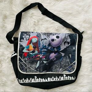 Disney’s The Nightmare Before Xmas Sally & Jack Black Messenger Bag (NWOT)